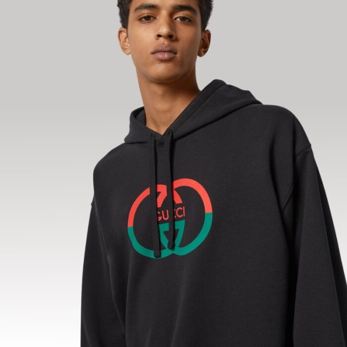Hoodie Gucci Green GC323 - Image 2
