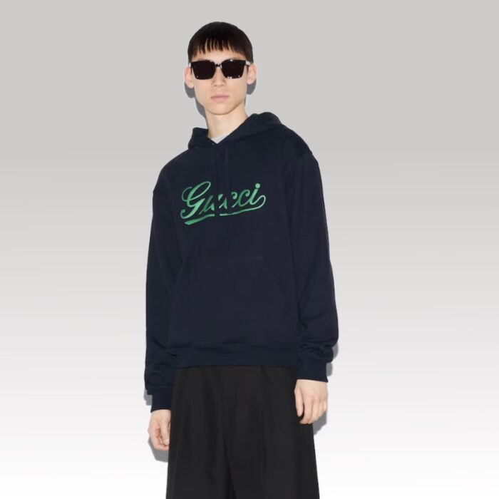 Hoodie Gucci Green GC328 - Image 2
