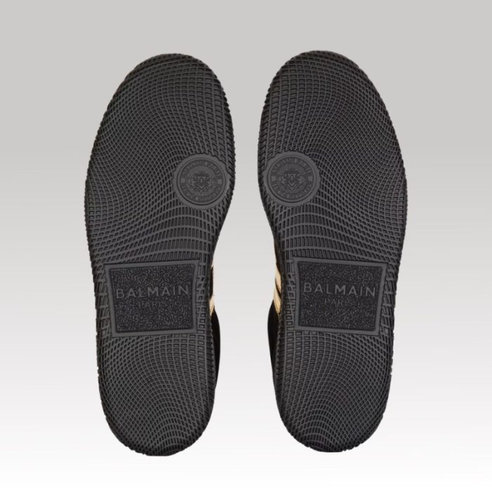 Balmain Calfskin Swan Trainer BM028 - Image 3