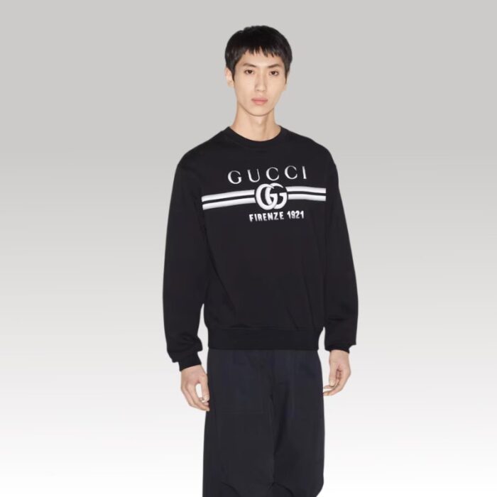 Hoodie Gucci Green GC330 - Image 3