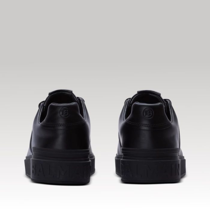 Balmain B-Court Trainer in Calfskin BM019 - Image 4