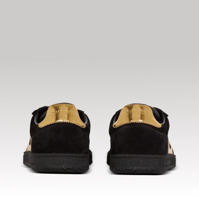 Balmain Calfskin Swan Trainer BM028 - Image 4