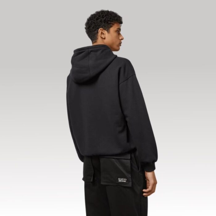 Hoodie Gucci Green GC323 - Image 4