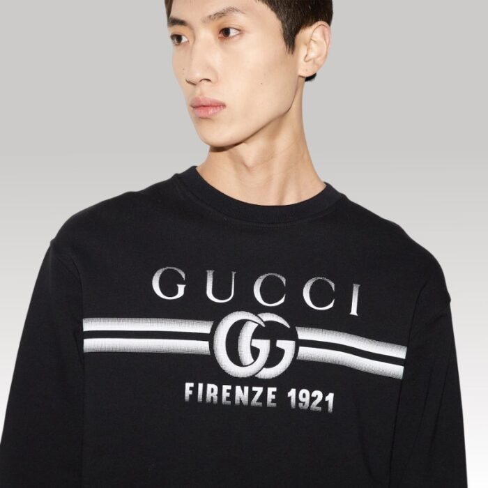 Hoodie Gucci Green GC330 - Image 4