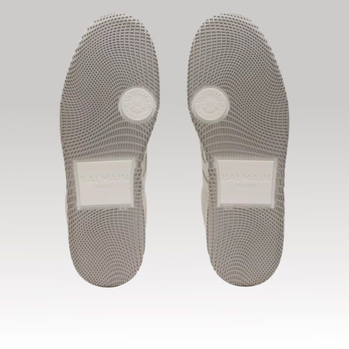Balmain Calfskin Swan Trainer BM027 - Image 5