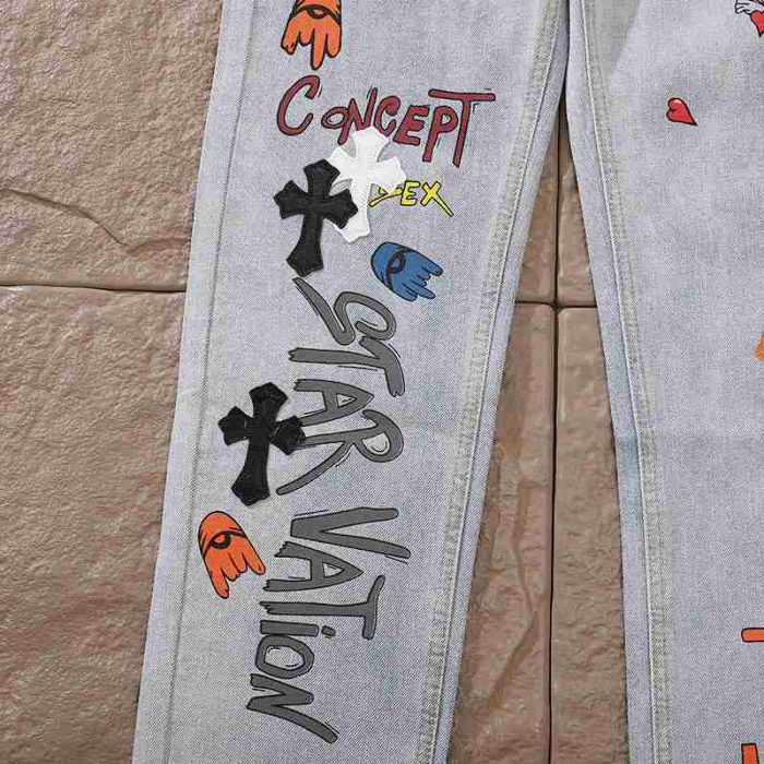 Jeans Chrome Hearts CH147 - Image 9
