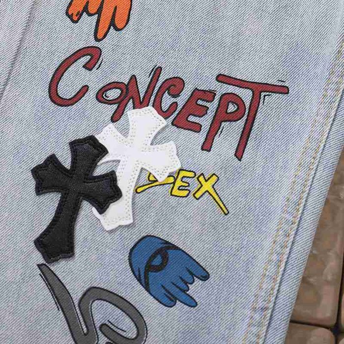 Jeans Chrome Hearts CH147 - Image 8