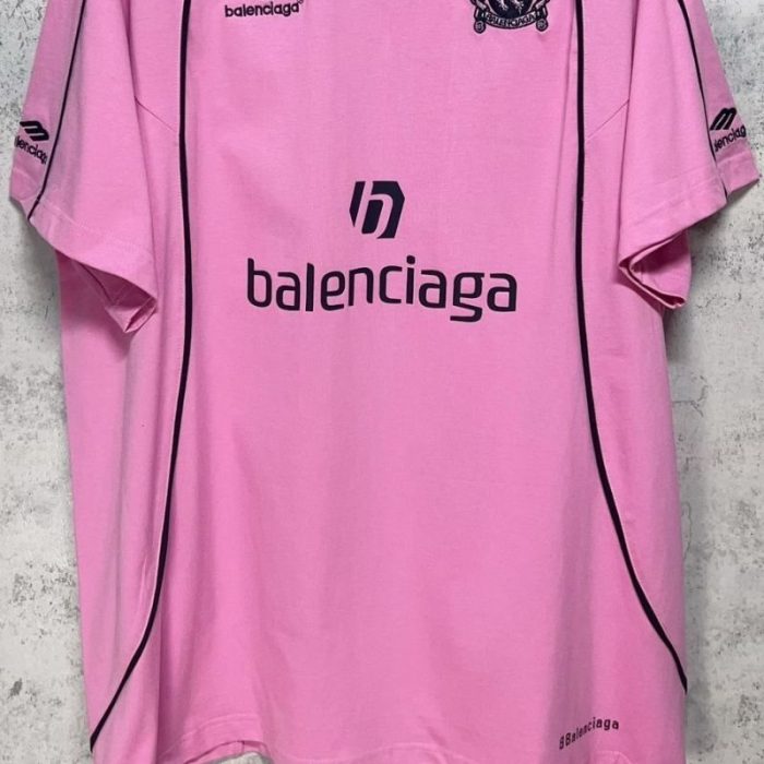 T-shirt Balenciaga Soccer Jersey Oversized BL235 - Image 2