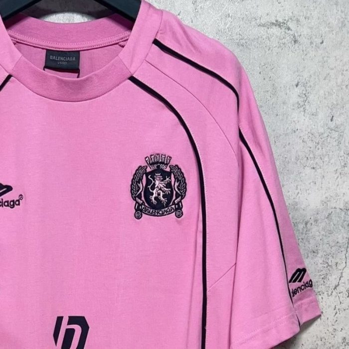 T-shirt Balenciaga Soccer Jersey Oversized BL235 - Image 5