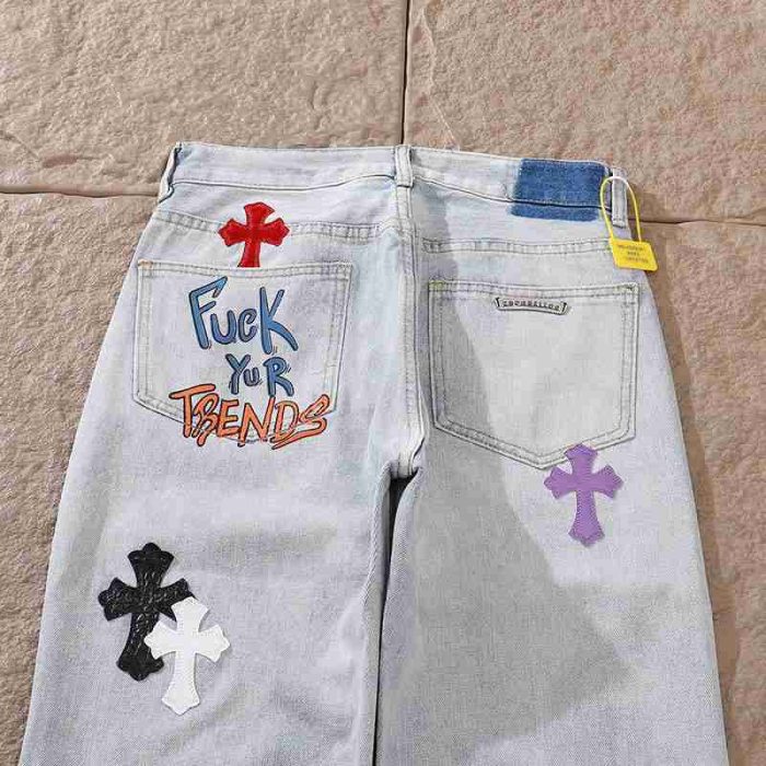 Jeans Chrome Hearts CH147 - Image 4