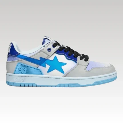 A Bathing Ape Bape SK8 Sta Blue White - Drip Slum