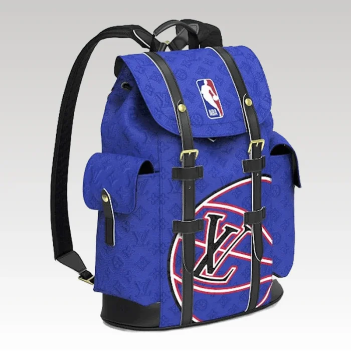 Backpack Louis Vuitton X NBA Christopher MM Blue - Drip Slum