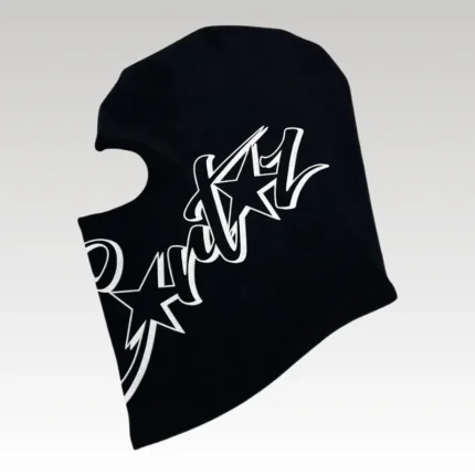 Balaclava Corteiz Ski Mask Black/White - Drip Slum