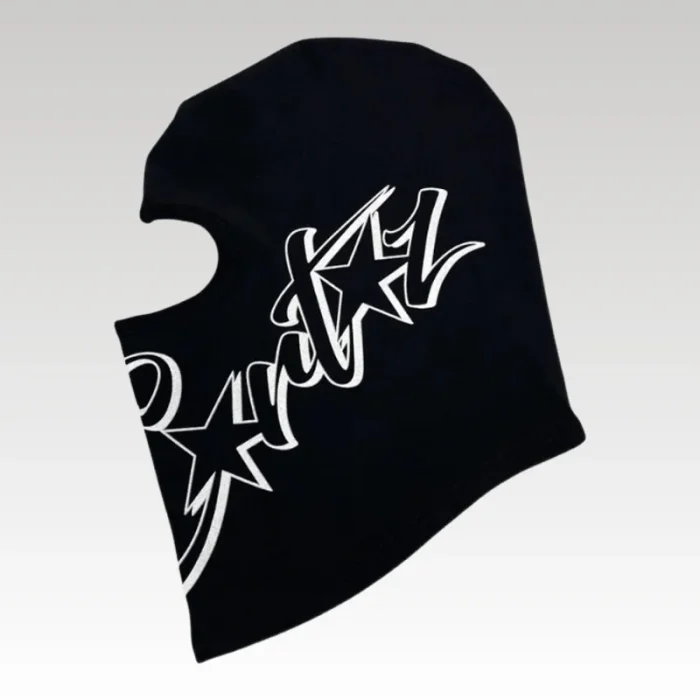 Balaclava Corteiz Ski Mask Black/White - Drip Slum