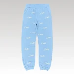 Corteiz All Over Print Jogger Baby Blue - Drip Slum