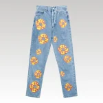 Denim Tears x Levi's x Offset Floral Print Jeans Light Blue - Drip Slum