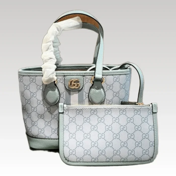 Gucci Ophidia Mini Tote Bag Blue GC254 - Drip Slum