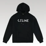 Hoodie Celine Black CE001 - Drip Slum