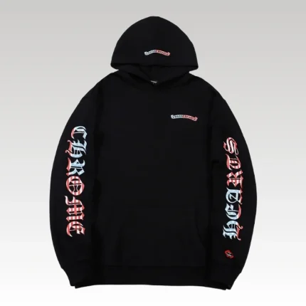 Hoodie Chrome Hearts Multicolor Logo Sleeves CH074 - Drip Slum