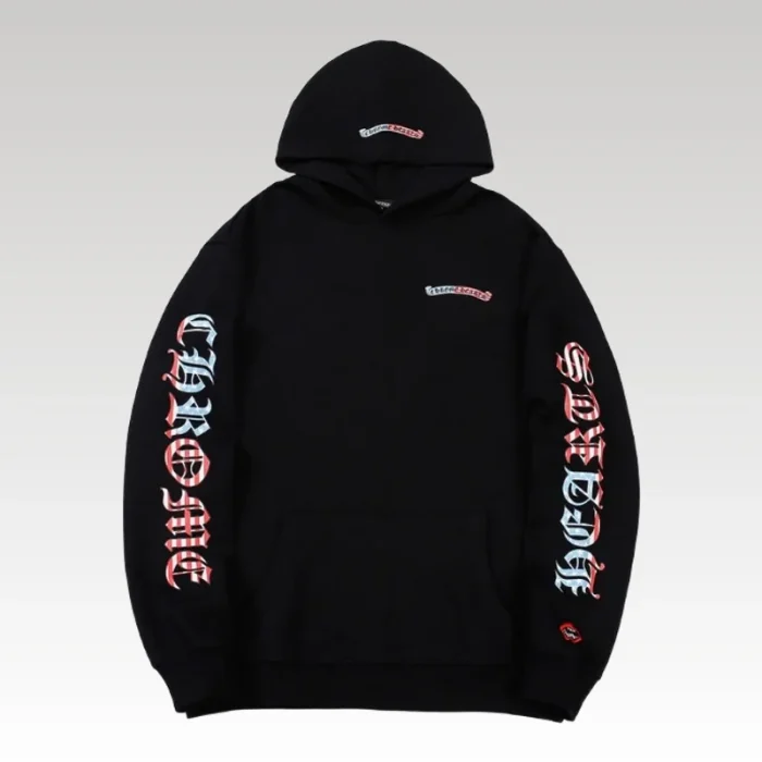 Hoodie Chrome Hearts Multicolor Logo Sleeves CH074 - Drip Slum