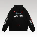 Hoodie Chrome Hearts Race Team Graphic Black CH078 - Drip Slum