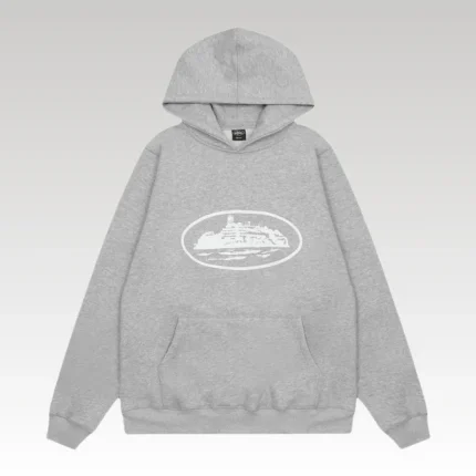 Hoodie Corteiz Alcatraz Gray - Drip Slum