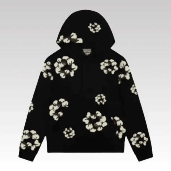Hoodie Denim Tears Wreath DT004 - Drip Slum