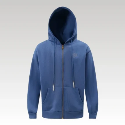 Hoodie Louis Vuitton Zip-Up Blue Edition LV048 - Drip Slum