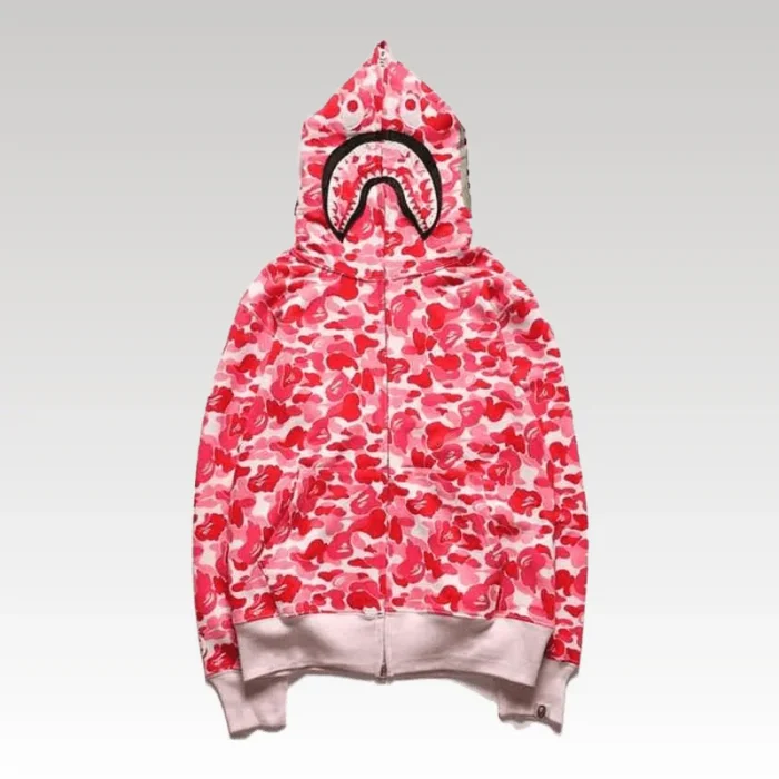 Hoodie Shark Camo BAPE BP094 - Drip Slum