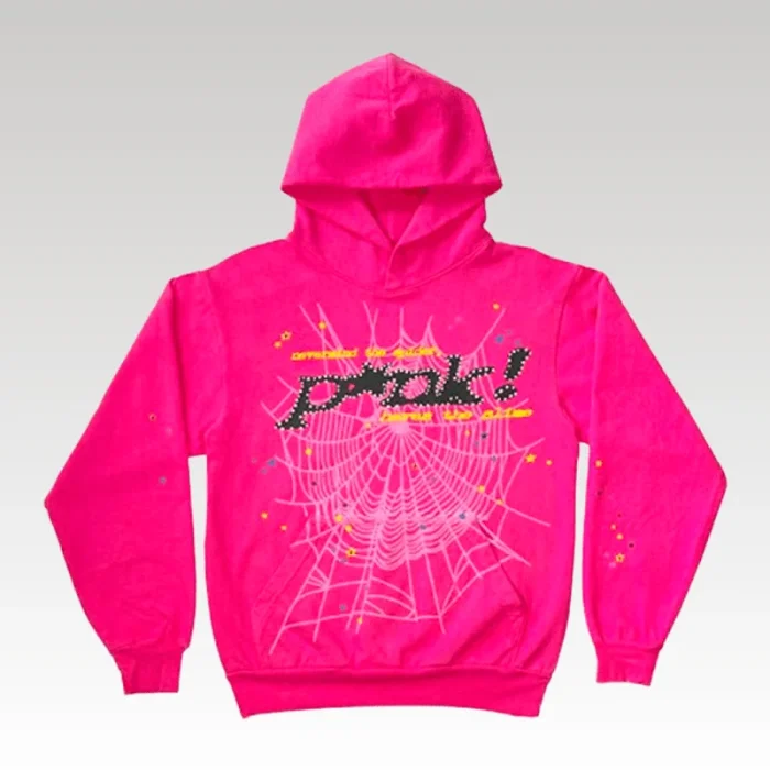 Hoodie Sp5der P*NK - Drip Slum