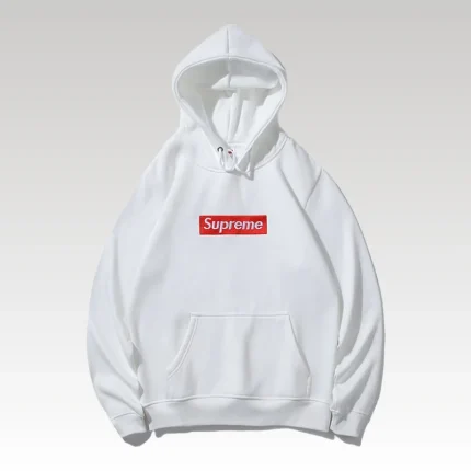 Hoodie Supreme Box Logo White SP008 - Drip Slum