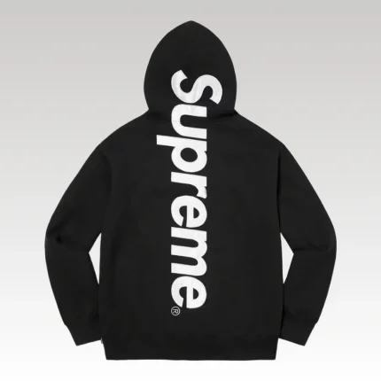 Hoodie Supreme satin-appliqué "Grey" SP066 - Drip Slum