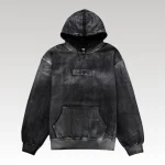 Hoodie Supreme Washed Black SP066 - Drip Slum