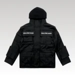 Jacket Balenciaga Oversized Parka In Technical - Drip Slum