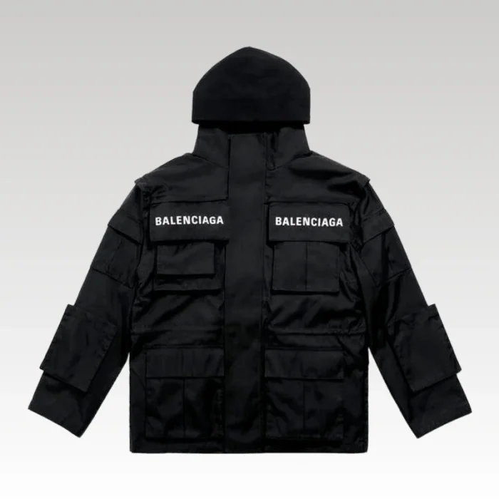 Jacket Balenciaga Oversized Parka In Technical - Drip Slum