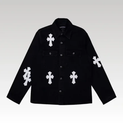 Jacket Chrome Hearts Cross Patch CH047 - Drip Slum