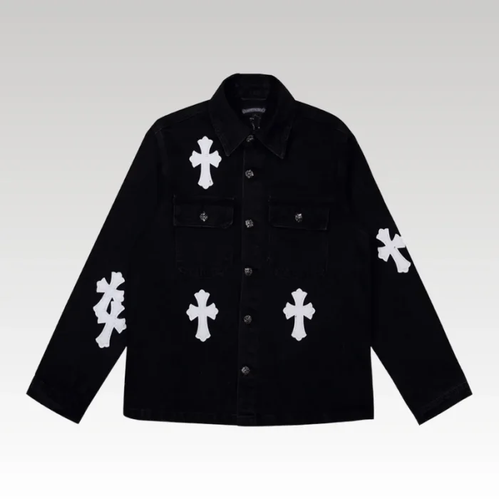 Jacket Chrome Hearts Cross Patch CH047 - Drip Slum