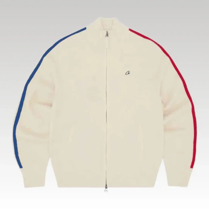 Jacket Corteiz Fleece Cream CZ023 - Drip Slum