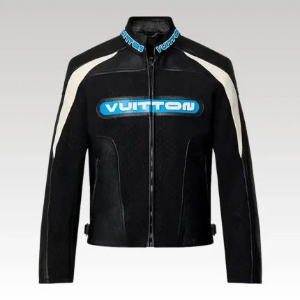 Jacket Louis Vuitton Leather Mix Biker - Drip Slum