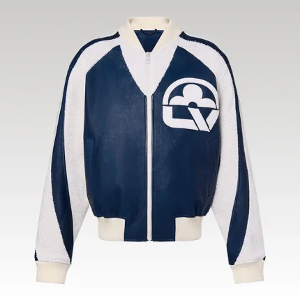 Jacket Louis Vuitton Leather Mix Teddy - Drip Slum