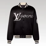 Jacket Louis Vuitton 'LV Lovers' Nylon Crystal Baseball - Drip Slum