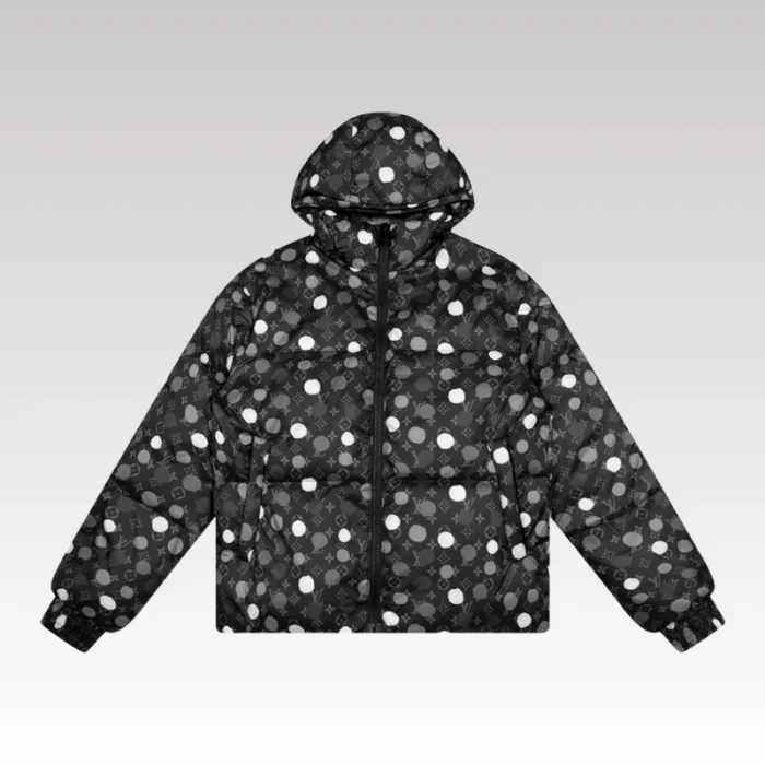 Jacket Louis Vuitton Polka Dot Puffer LV022 - Drip Slum
