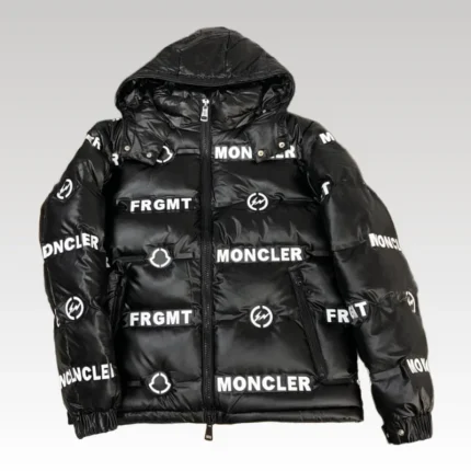 Jacket Puffer Moncler FRGMT Black MCL026 - Drip Slum