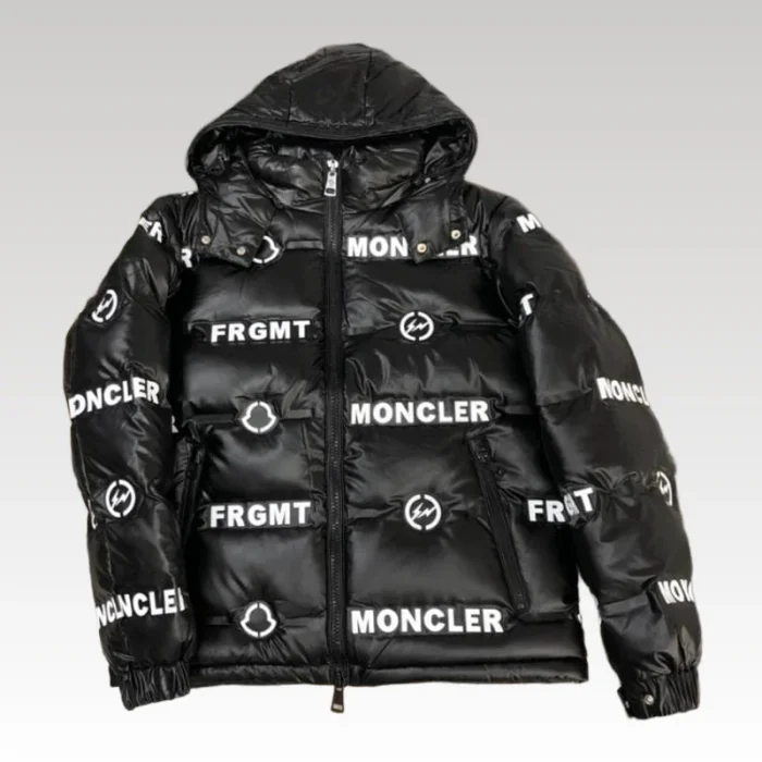 Jacket Puffer Moncler FRGMT Black MCL026 - Drip Slum
