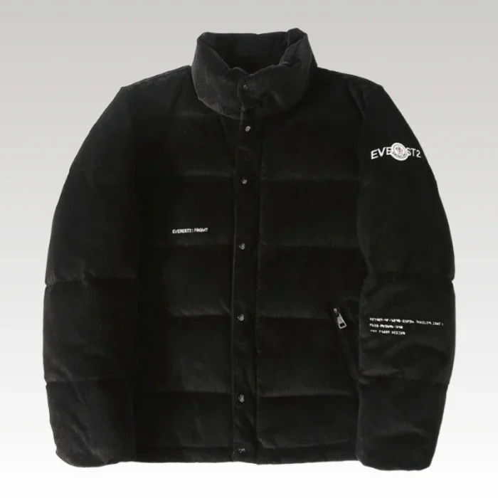 Jacket Puffer Moncler with Logo Trim Hood MCL019 - Drip Slum