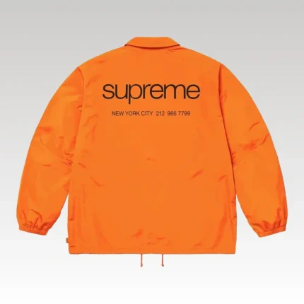 Jacket Supreme NYC Coach Windbreaker SP062 - Drip Slum