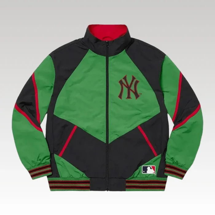 Jacket Supreme x New York Yankees Green - Drip Slum