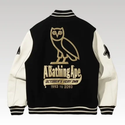 Jacket Varsity BAPE X OVO - Drip Slum