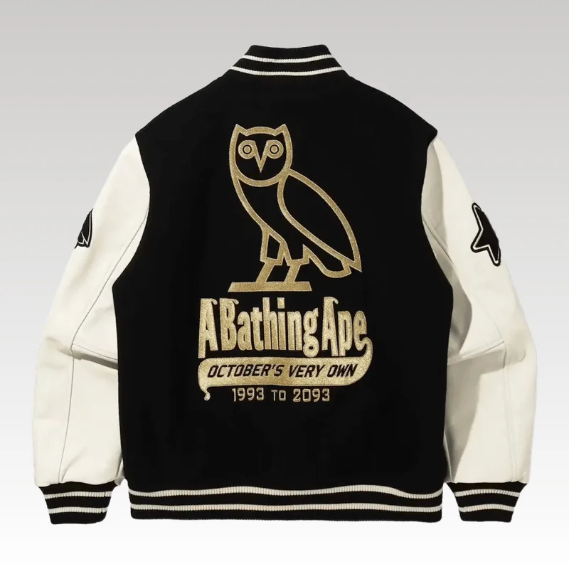 Jacket Varsity BAPE X OVO - Drip Slum