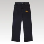 Jeans Louis Vuitton LV Dark Wash Embroidered - Drip Slum